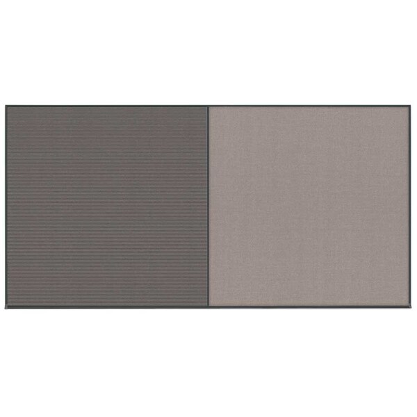 Enclosed Corkboard, 1 Door, 48"x36", 4" Fra
